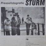 Ausstellungsplakat 1988: Pressefotografie Horst Sturm