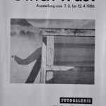 Ausstellungsplakat 1986: Ulrich Wüst